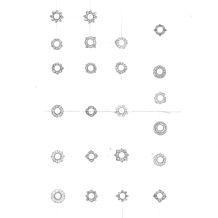 Double halo Sketches