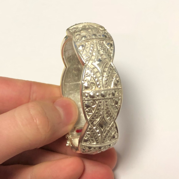 Silver Bangle Pre Assay Office